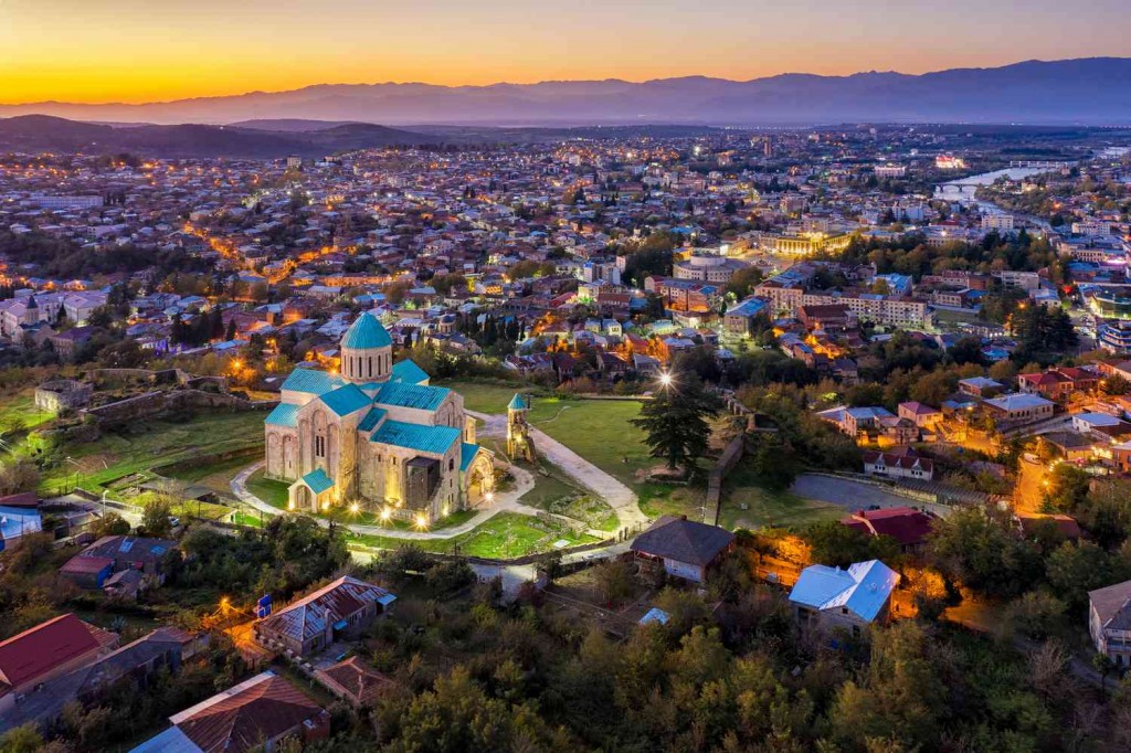 beautiful-aerial-view-of-bagrati-cathedral-in-kutaisi-city-in-georgia--1188643337-8638e92398e84326a385d921d66f984d